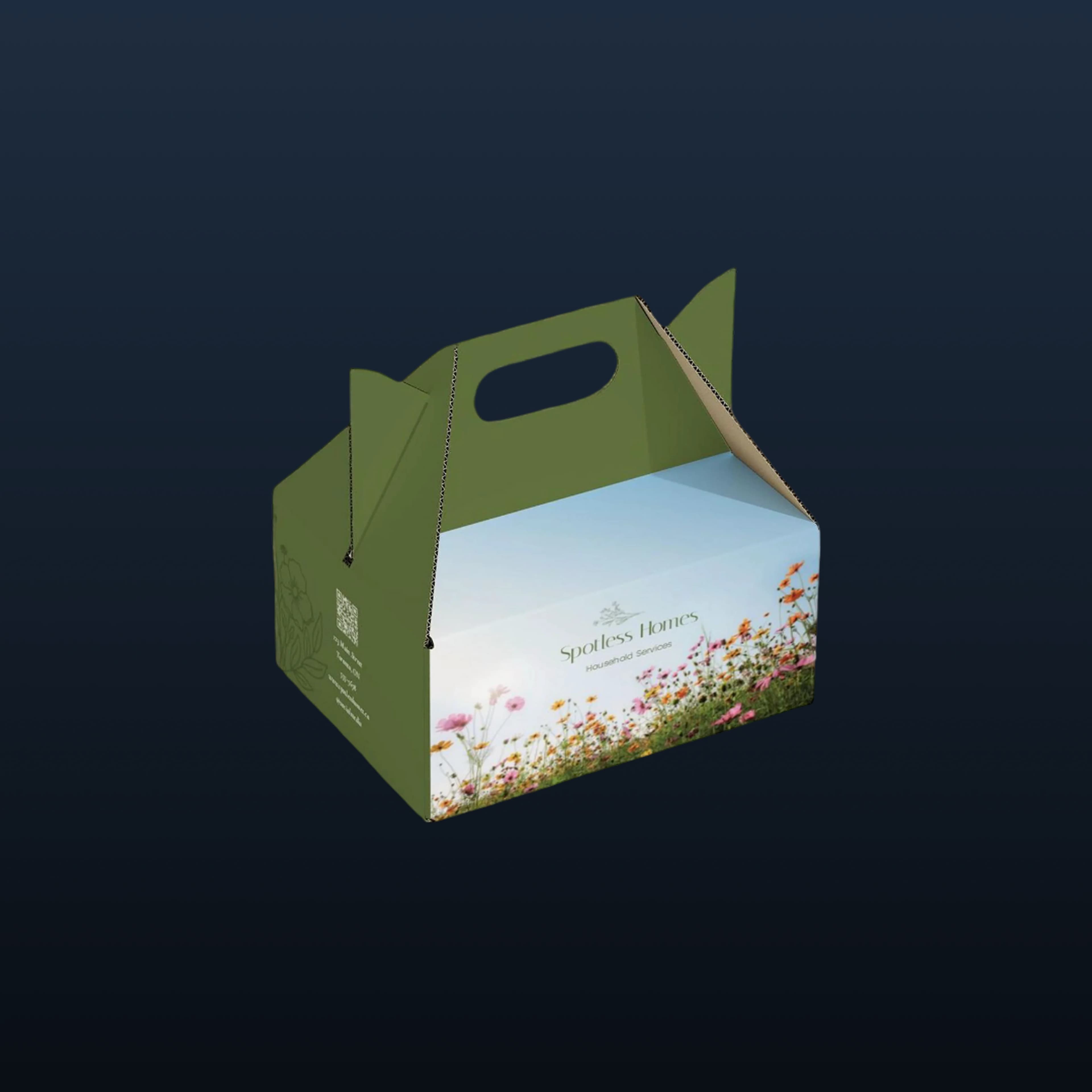 Kraft Gable Boxes