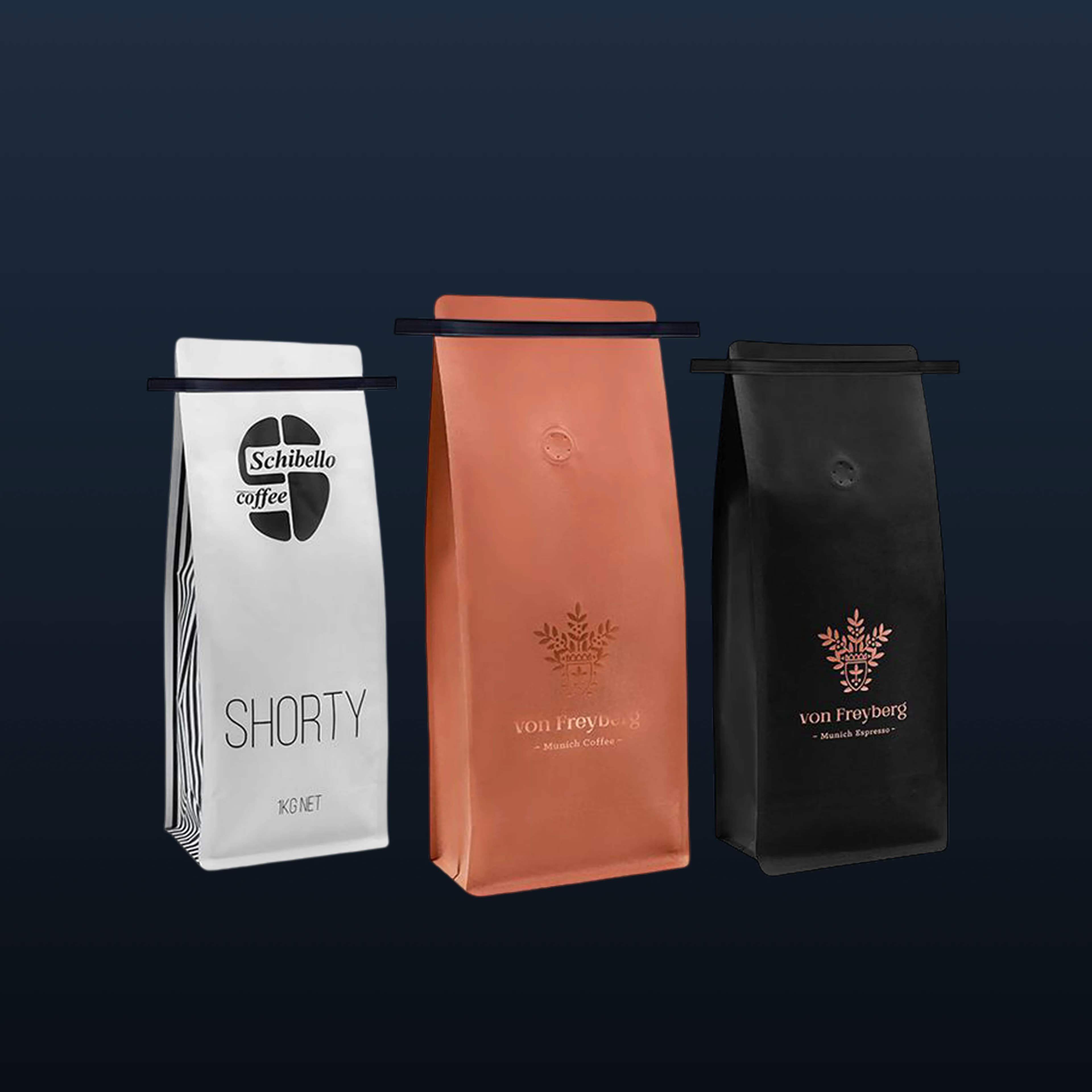 Coffee Tin Tie Bags