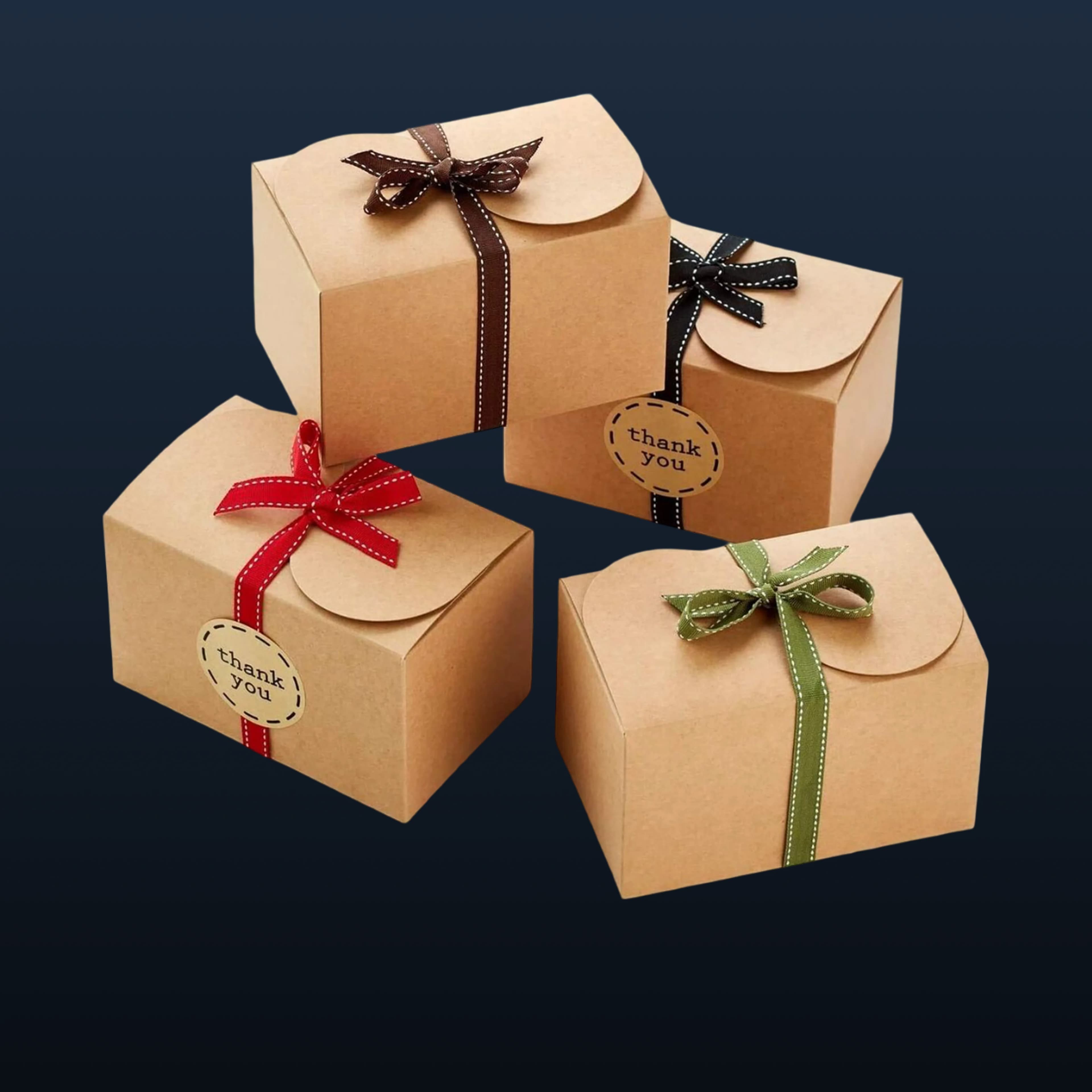 Kraft Gift Boxes - Cruelty Free Packaging