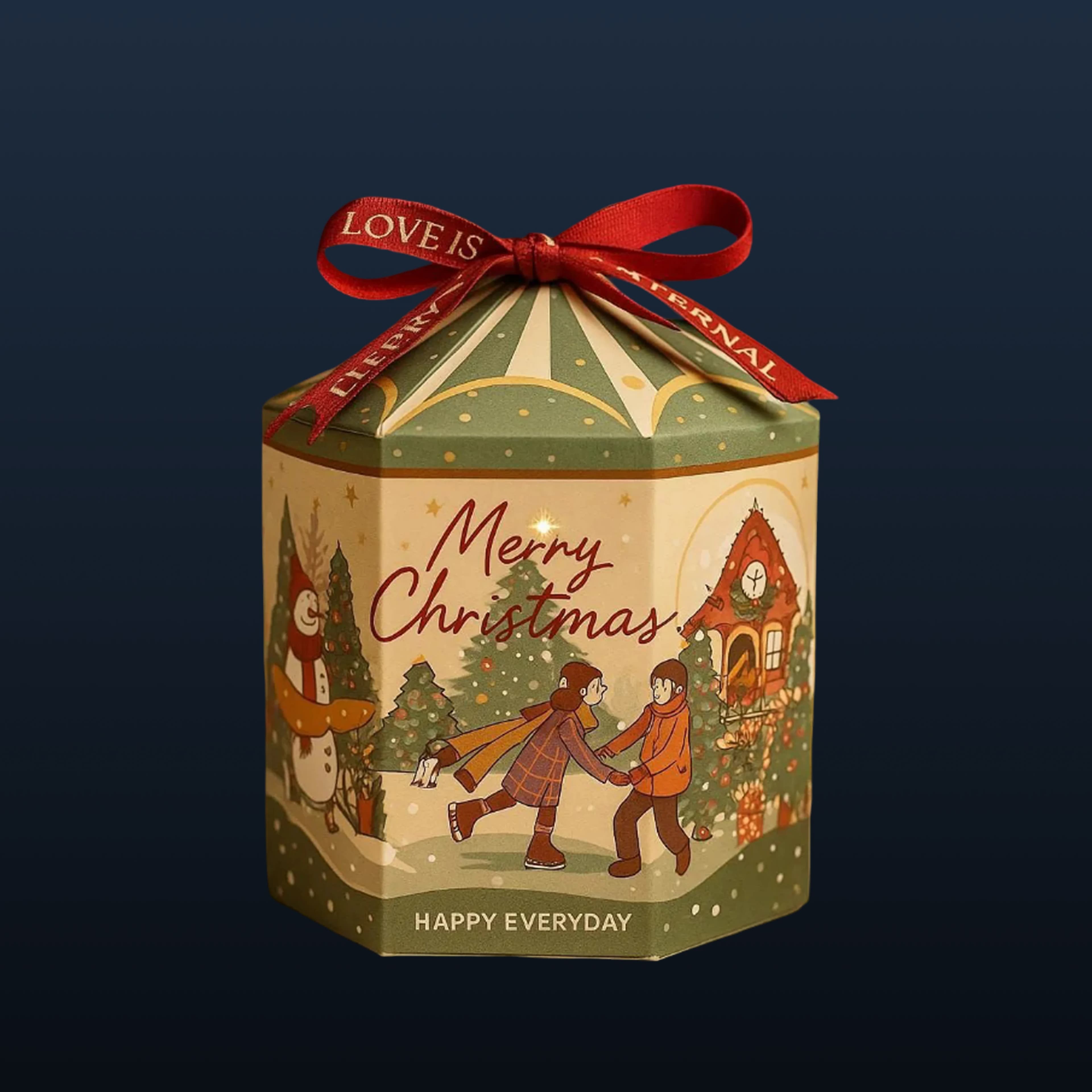 Christmas Candle Boxes
