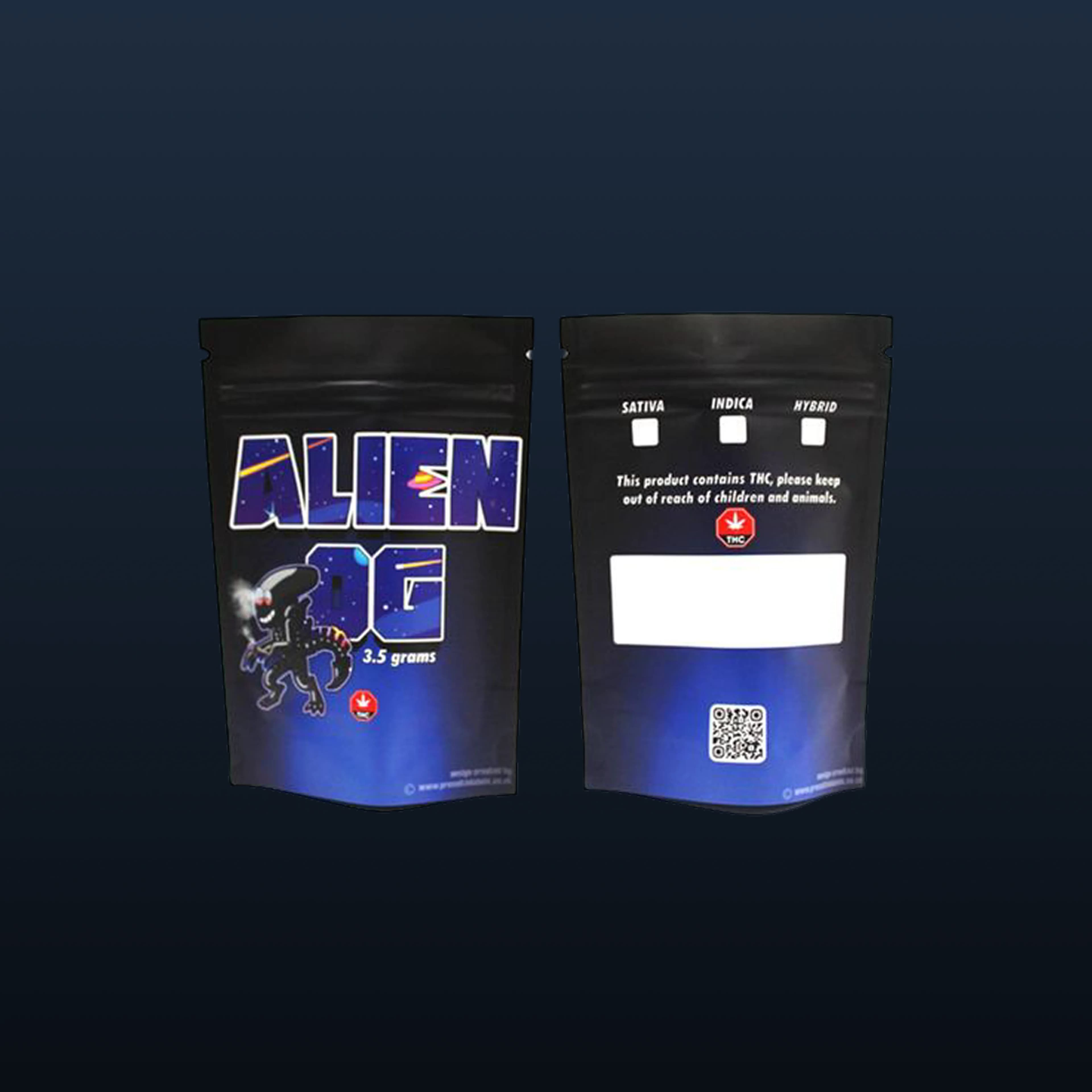 Child-Resistant Mylar Bags