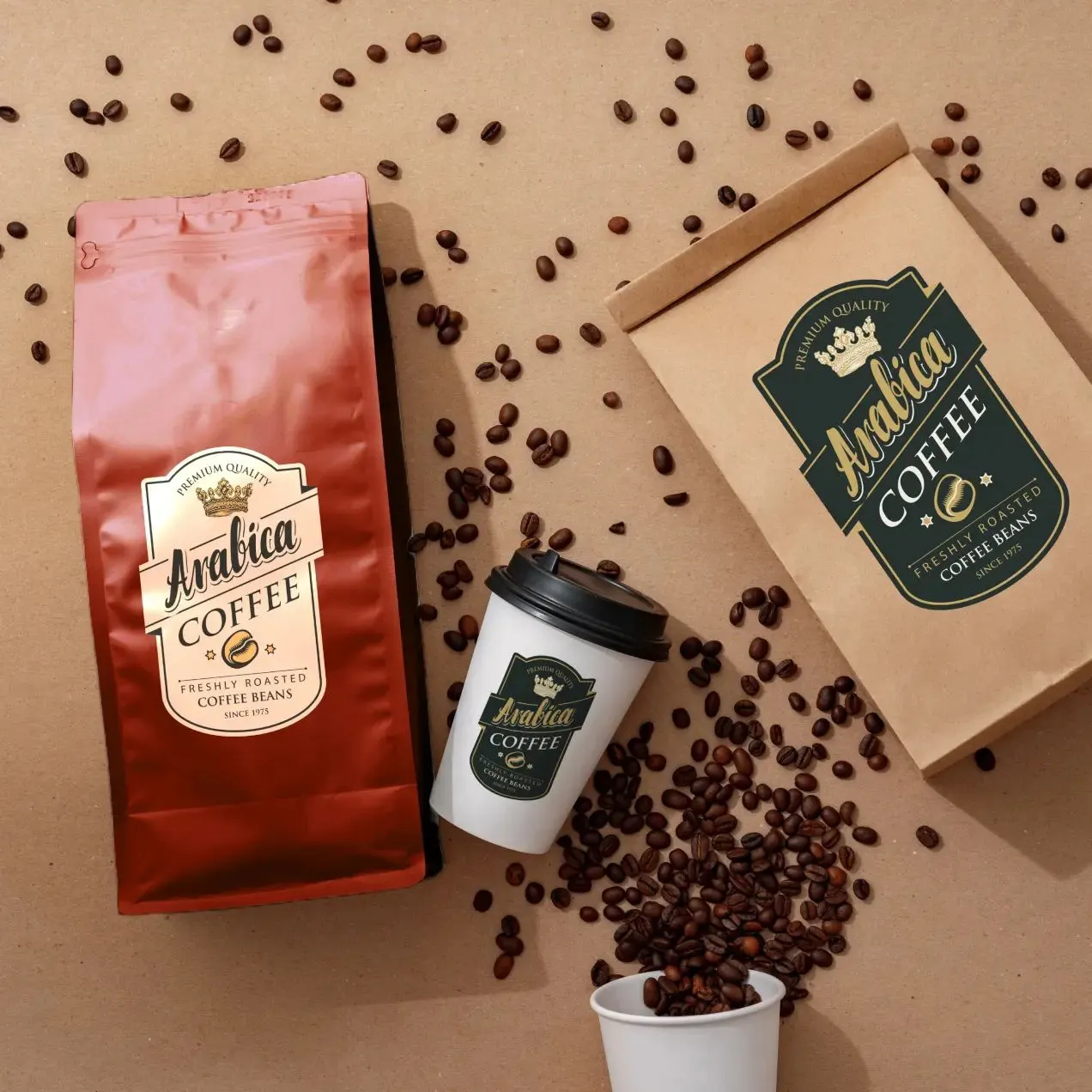 Premium Coffee Bean Packaging For Modern Brands