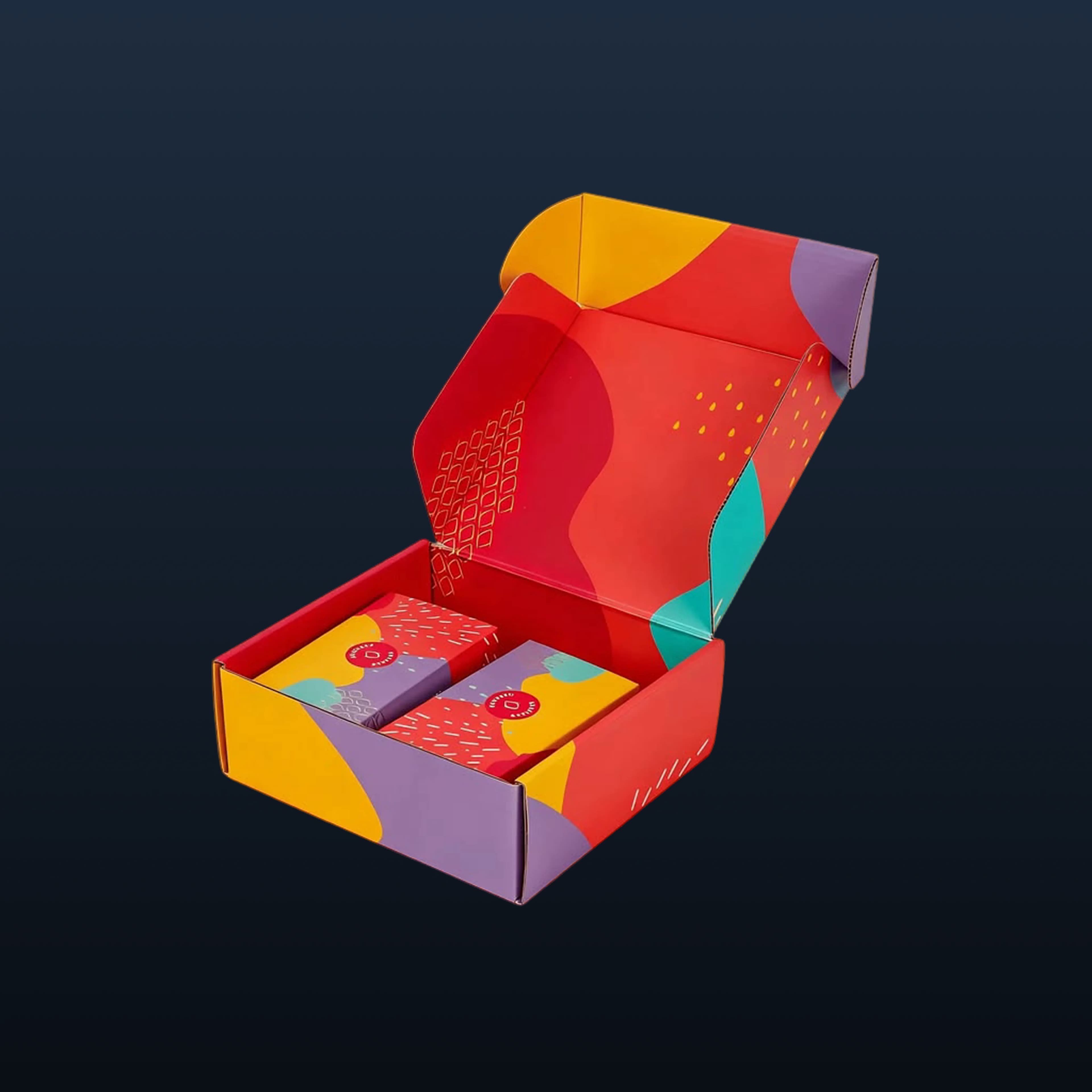 Colored Mailer Boxes