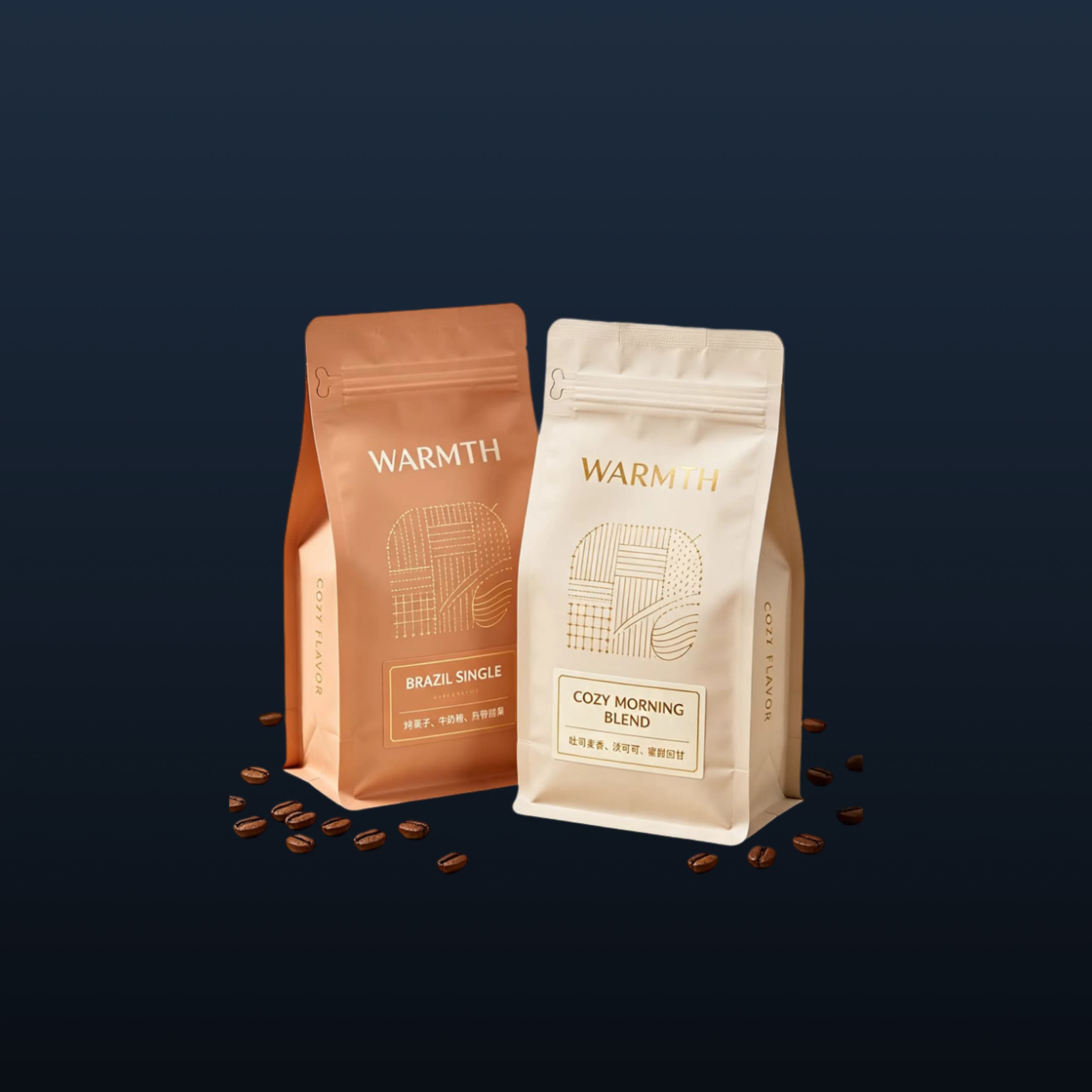 Stand-Up Coffee Pouches