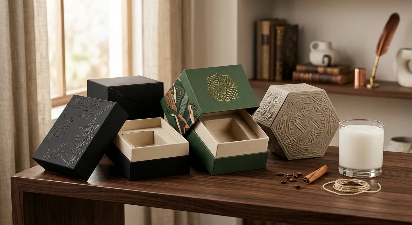 Premium Candle Gift Boxes For Modern Brands