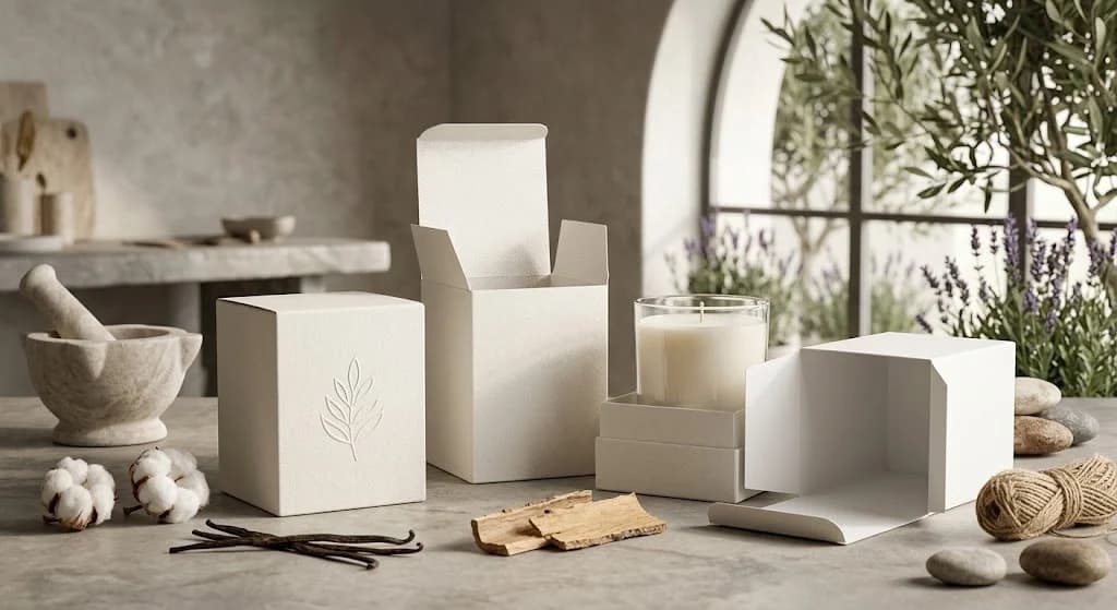 Food-grade, Eco-friendly Candle Jar Boxes