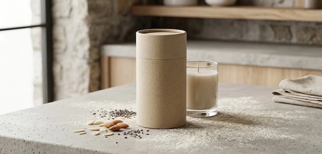 Food-grade, Eco-friendly Candle Tube Packaging